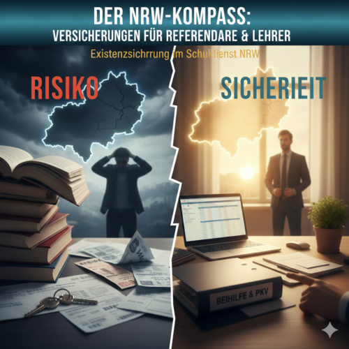 Versicherungen für Referendare und Lehrer