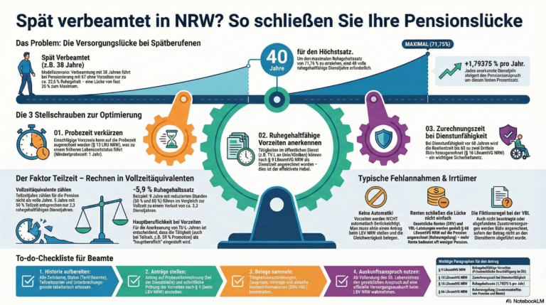 Anrechnung von Pensionsansprüchen