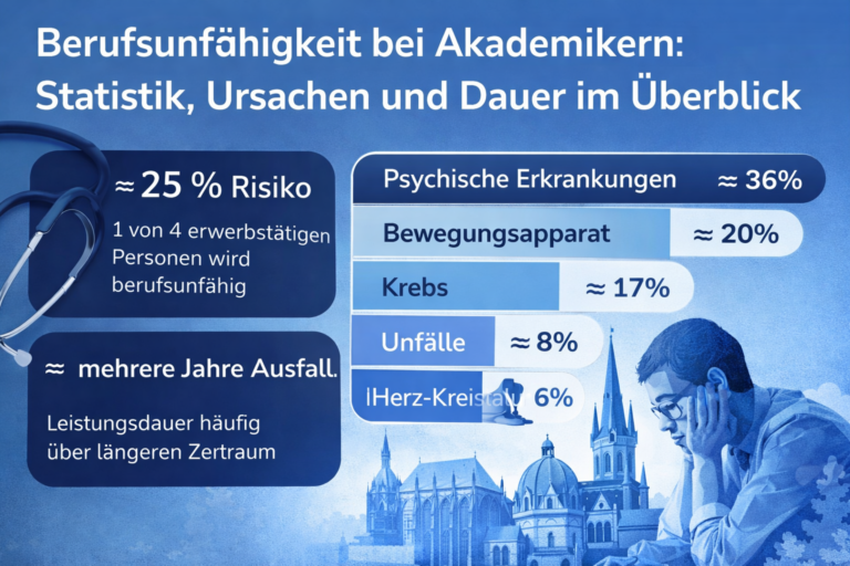 Berufsunfähigkeit (BU) Statistik