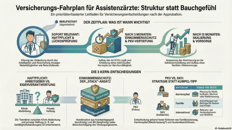 Versicherungen nach Approbation