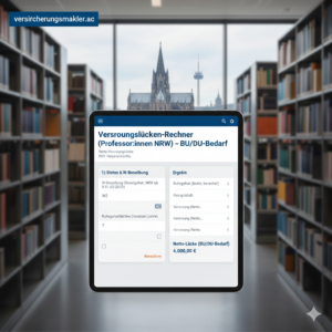 Versorgungslückenrechner DU Professoren (Beamte) NRW