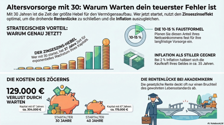 Altersvorsorge mit 30