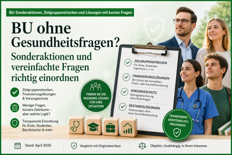 BU ohne Gesundheitsfragen