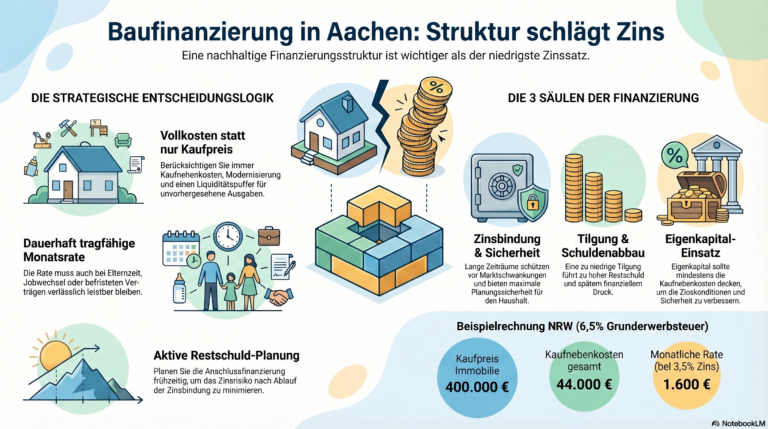 Baufinanzierung Aachen Infografik
