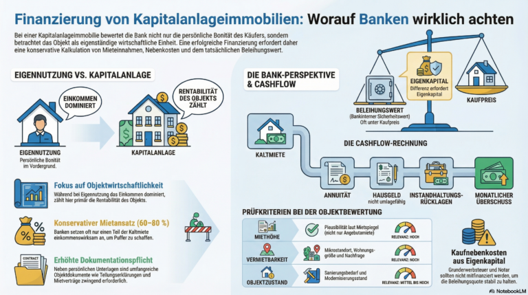 Kapitalanlageimmobilien finanzieren